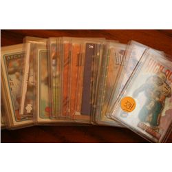 Lot Of 20 Football Cards In Plastic Sleeves