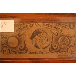 Krewe Of Endumion Decoy Dollar