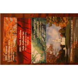 Lot Of 4 State Quarters Vol. 5,9 12,14