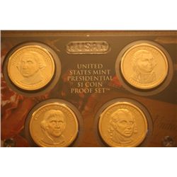 2007 U.S. Presidential $1 Coin Proof Set