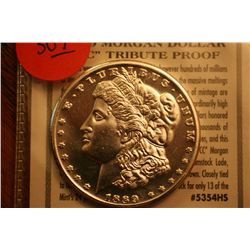 "Million Dollar Morgan" (Tribute Copy)1889-CC