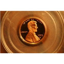 1993-S Lincoln (PCGS-PR69 Dcam)