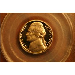 1977-S Jefferson Nickel (PCGS-PR69)Dcam
