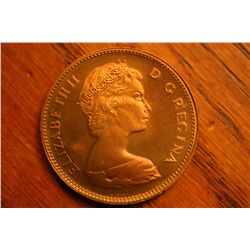 1965 Canadian Penny (Oversized Copy)