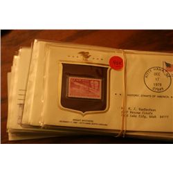 Lot Of 11 Historic Stamps, Etc.