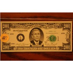 2001 Bill Bush & Cheney