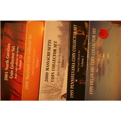 Lot Of 5 State Quarters  Vol. 1,2,6,7,12