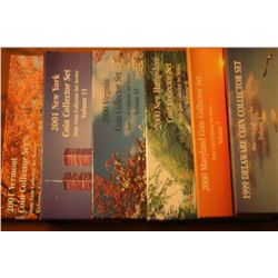 Lot Of 6 State Quarters Vol. 1,7,9,10,1,14