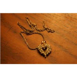 Costume Heart On Chain