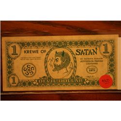 $1 Krewe Of Satan (Devil Dollar)