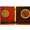 Image 1 : Lot Of 2 (American Revolution Bicentennial & Americas First Medals)
