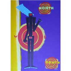 Abstract Modern Colorful ORIGINAL ART Surreal HUGE SALE