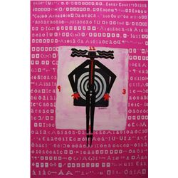 Absolut ARTIST Modern Colorful ORIGINAL Colorful PINK