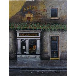 Dealer LIQUIDATION Canvas Painting Paris Street Scene