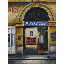 Original Street Scene Painting Realistic WholeSALE ART