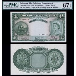 Bahamas Government 1953 Issue.