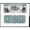 Image 1 : Banco Nacional De Bolivia, 1874 Antofagasta Issue Proof.
