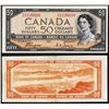 Image 1 : Bank of Canada, $50 “Devil Face Hairdo” 1954 Issue Banknote.