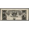 Image 1 : Bank of Upper Canada, ca.1830's Obsolete Proof.