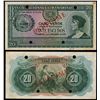 Image 1 : Banco Nacional Ultramarino, Cabo Verde, 1945 Issue Specimen Banknote.