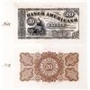 Image 1 : El Banco Americano, 1883 issue Proof of Unissued 20 Pesos Denomination