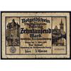 Image 1 : Senate of the Municipality - Free City 1919 Post WWI Inflation, 1923 First Issue.