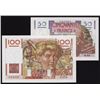 Image 1 : Banque de France, 1945-49 Issue Banknote Pair.