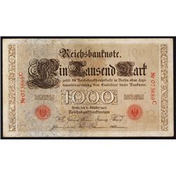 Reichsbanknote, Imperial Bank Note, 1903 Issue.