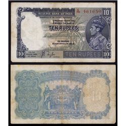 Reserve Bank of India, 1937 Issue.