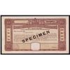 Image 1 : Post Office 5-Year Cash Certificate, 1936 Issue Specimen.