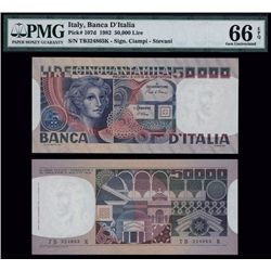 Banca D'Italia, 1982 Issue Banknote.