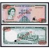 Image 1 : Bank of Jamaica, Specimen No.2, 1961 Issue.