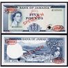 Image 1 : Bank of Jamaica, Specimen No.2, 1961 Issue.