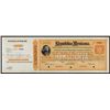 Image 1 : Republica Mexicana - Compania Constructera Nacional Mexicana Specimen Banknote.