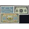 Image 1 : Banque D'Etat Du Maroc, 1920 to 1943 Banknote Trio.