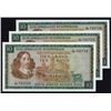 Image 1 : Suid-Afrikaanse Reserwebank Lot of 3 Sequential 1975 Issue Banknotes.