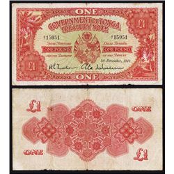 Government of Tonga, Treasury Note.