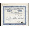 Image 1 : Imperial Ottoman Government Treasury Bill, 1911 Issue 100 Pound Specimen.