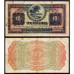 Territory of Samoa, 1920-22 Treasury Note Issue.