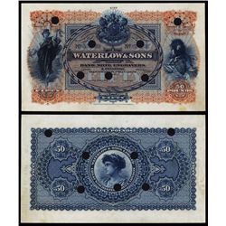 Waterlow & Sons Advertising Banknote.