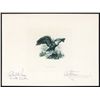 Image 1 : Proof Engraving of Screaming Eagle With BEP Directors Autograph.