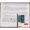 Image 1 : 1866 $15 Mortgage on Document.