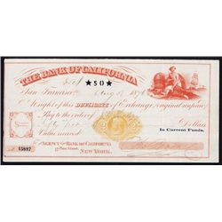 Bank of California Exchange With RN-F1.