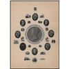 Image 1 : Draper, Underwood, Bald, Spencer Proof Vignette Sheet from 1982 Nasca Sale.