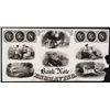 Image 1 : Vignette Advertising Sheet of Banknote Engraving.