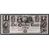 Image 1 : Quebec Bank, ca.1830's Obsolete Proof.