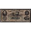 Image 1 : American Bank $3 Advertising Note.