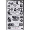 Image 1 : Eliot Bank, ca. 1850's Obsolete Proof Sheet of 4.