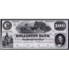 Image 1 : Holliston Bank, 1854 Proof Obsolete Banknote.