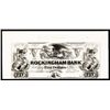 Image 1 : Rockingham Bank ca.1830's Obsolete Proof.